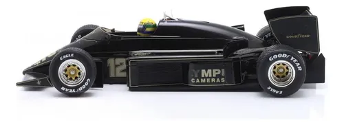 Miniatura 1/18 Lotus 97t 1985 Ayrton Senna Formula 1 F1 Azul