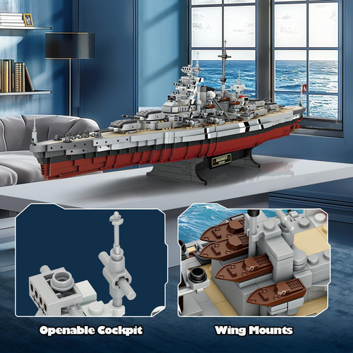 Juego De Bloques De Construcción De Bismarck Bismarck De De