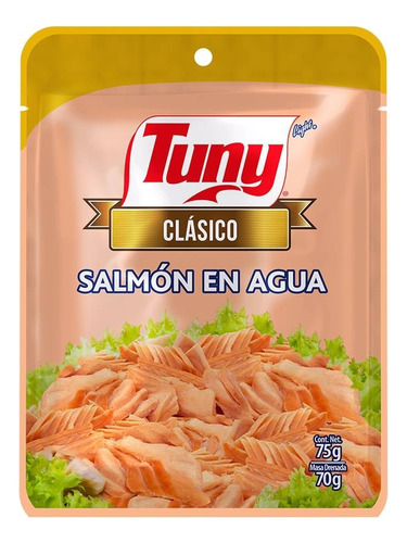 3 Pza Salmón Tuny Light En Agua 75 G