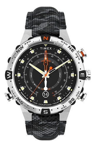 Timex Men's Expedition Tide-temp-compass 45mm Tw2v22300vq Re