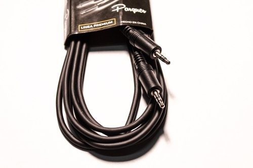 Imagen 2 de 8 de Cable Parquer Mini Plug 3,5mm A Mini Plug 3,5 Mm 6 Mts
