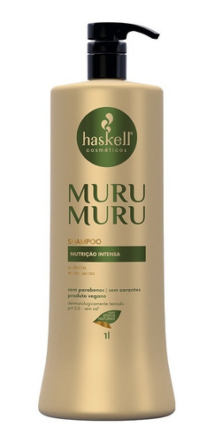 Shampoo Murumuru 1 Litro Restaurador Hidratante Haskell