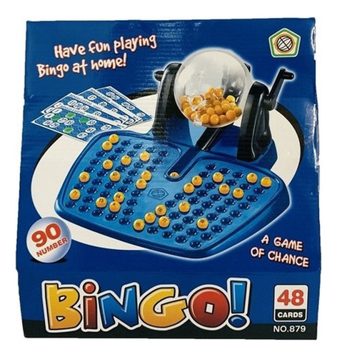 Juego De Mesa Bingo Con Bolillero Bingo!