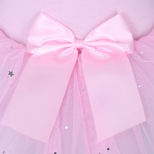 Imagem 4 de 5 de Roupa Infantil Bailarina Profissional Balé Tutu Brilho Prata