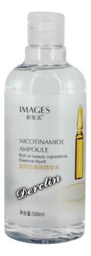 Tônico de limpeza e revitalização com nicotinamida com vitamina B3 - tipo de pele mista