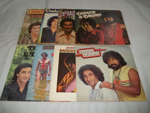 Lp Vinil - Duduca E Dalvan - 8 Discos