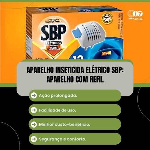 Repelente Aparelho Elétrico Tradicional 12h + 4 Pastilhas