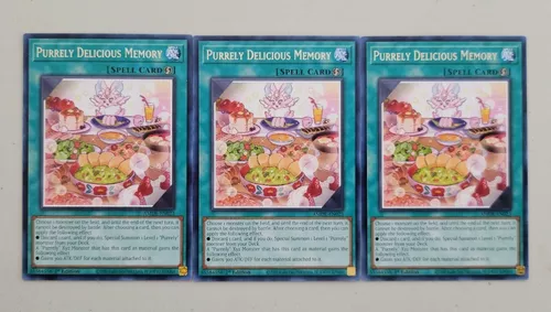 Yugioh! Purrely Delicious Memory - AMDE-EN023 - Rare - 1st Edition Near  Mint, En