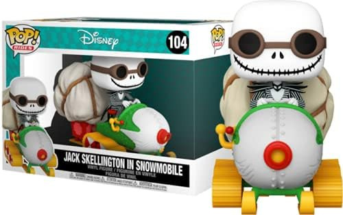 Funko Pop Nightmare Before Christmas Jack And Snowmobile