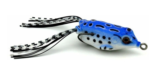 Kit Com 5 Isca Artificial Sapo Frog Anti Enrosco Para Traira