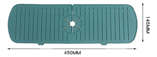 2 Fregadero De Cocina Protector Contra Salpicaduras Verde