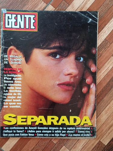 Revista Gente Araceli González Bastituta 26 3 1992 N1392