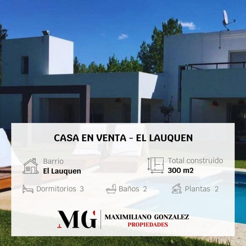 Imagen 1 de 18 de Casa En Venta - El Lauquen, Canning