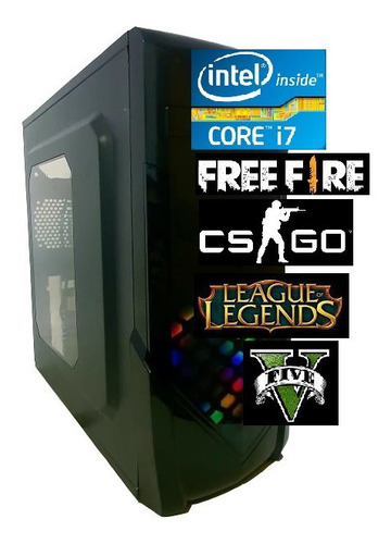 Imagem 1 de 4 de Pc Gamer Intel Core I7 3.9ghz 8gb Ssd 240gb