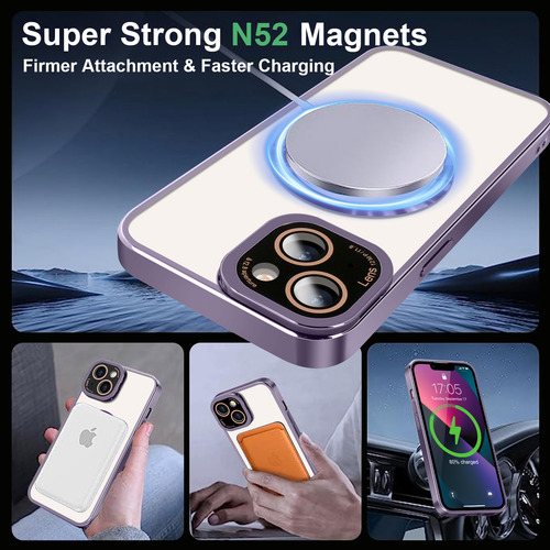 Funda Para iPhone Flexible Protección Cámara Transparente