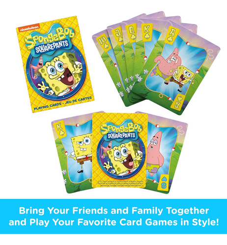 Aquarius Bob Esponja - Baraja De Cartas Temáticas De Bob Esp