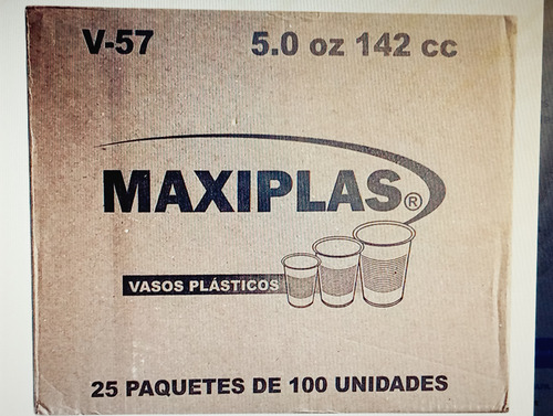 Vasos Plásticos Desechables V89 Y V107