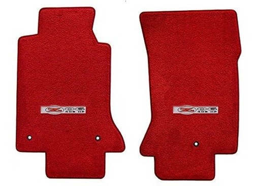 Tapetes - ******* C5 Corvette Red 2pc Floor Mats - Z06 Logo