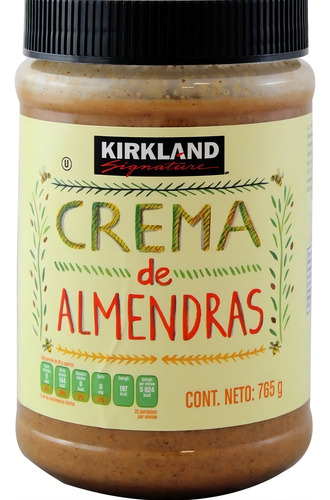 Crema De Almendras Kirkland 765gr