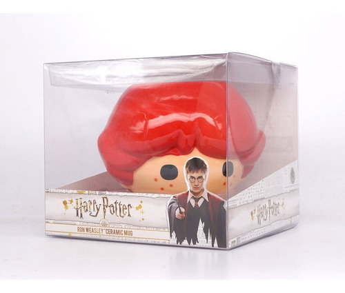 Harry Potter Taza De Ron Kawaii Color Naranja Ron Weasley