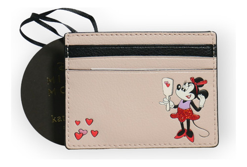 Porta Documentos Kate Spade Minnie Mouse Cardholder Rosa