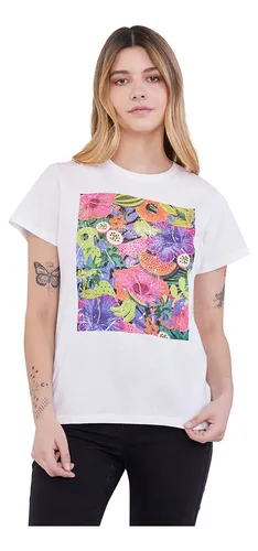 Polera Mujer Fun Regular Blanco Corona