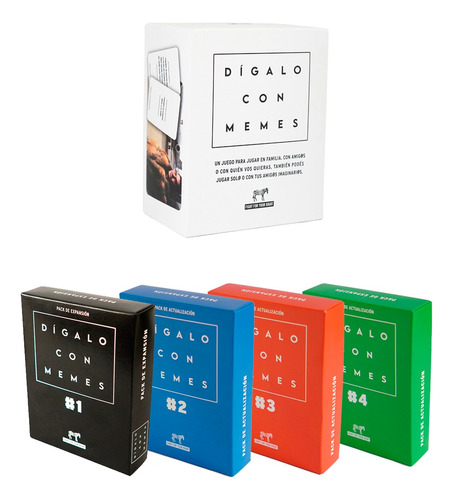 Kit Juegos De Mesa Digalo Con Memes + Expansiones Casa Fight