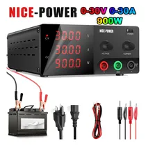 Comprar 30v\u002F30a 900w Fuente De Alimentación Regulada Dc Regulable，Fuente de alimentación de carga de alta potencia