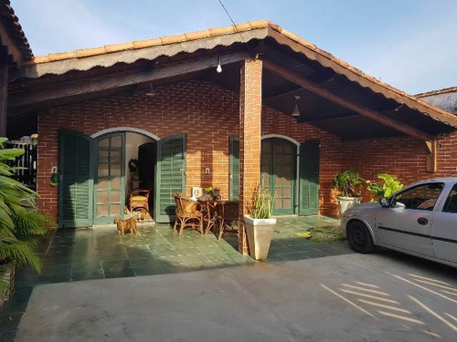 Imagem 8 de 14 de Casa Com Piscina E 4 Quartos Em Itanhaém/sp Ca014-pc
