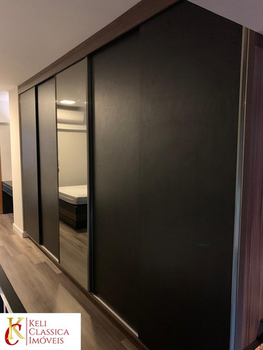 Imagem 7 de 12 de Apartamento Loft Duplex, 1 Dormitório Sendo Suíte Com 2 Pias E 2 Chuveiros, Persianas Automáticas (funções De Abrir E Fechar - Ap00016 - 68903728