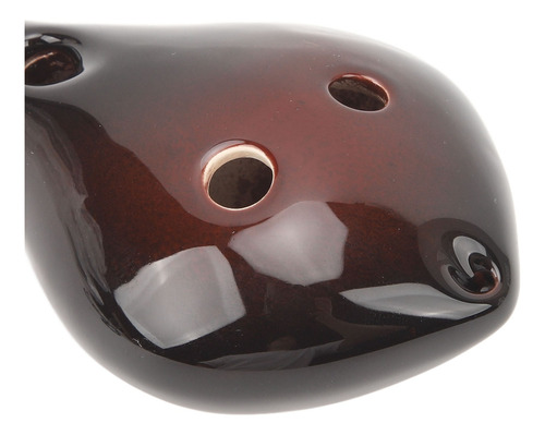 Corda De Flauta De Cerâmica Ocarina De 6 Furos Alto Tone C C