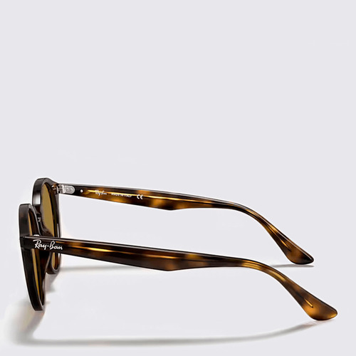 Óculos De Sol Ray-ban Rb2180l71073 Cor Marrom Armação Polished Tortoise Haste Polished Tortoise Lente Marrom B-15