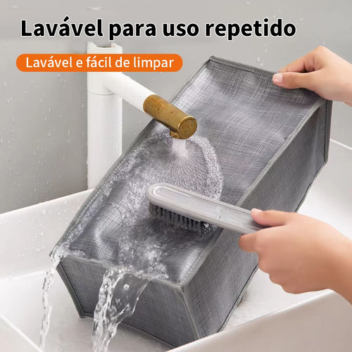 Kit 4 Colmeia Organizador Gaveta Jeans Roupas 7 Divisoria
