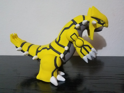 Pokemon Groudon Shiny Figura Hecha A Mano