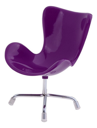 1/6 Cadeira De Sala De Estar Swan Chair Home Furniture [u]