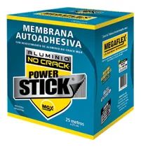 Comprar Membrana Asfáltica No Crack Autoadhesiva Megaflex 25cm X 25m