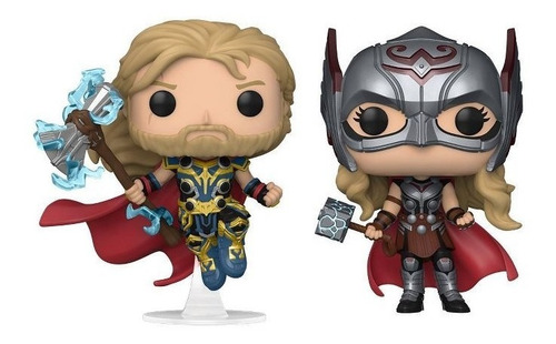 Funko Pop Marvel: Thor Love And Thunder - Thor Y Mighty Thor