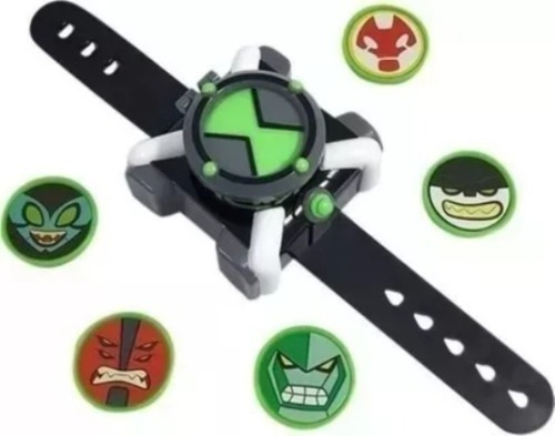 Reloj Ben 10 Omnitrix Juguete Lanzador Discos 76921