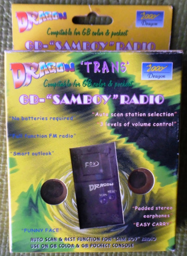Game Boy Samboy Radio Marac Dragon 