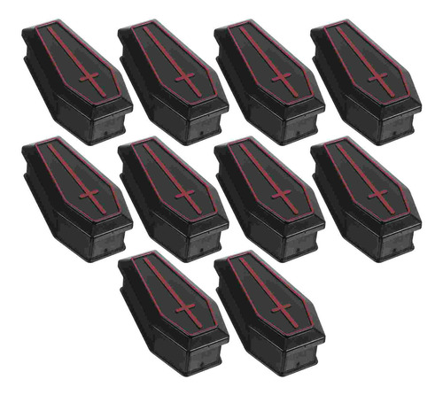 10 Pçs Mini Caixas De Caixão Caixas De Armazenamento De