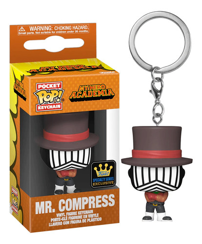 Llavero Funko Pop Exc - My Hero Academia - Mr. Compress (fs)