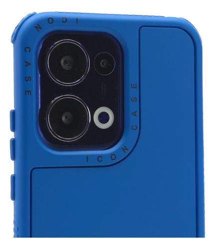 Funda 3 En 1 Para Oppo Reno 13 5g Case Uso Rudo Protector Supreme - Azul Rey Oppo Reno 13 5g