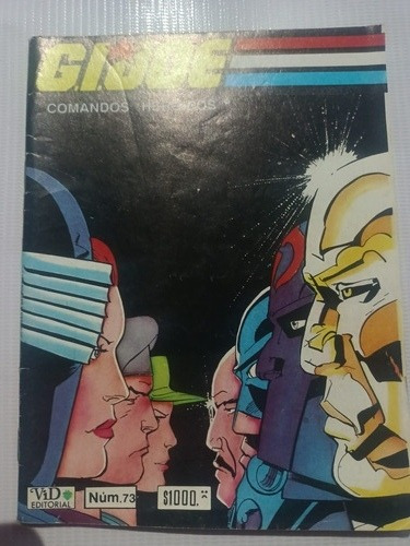 Gi Joe Comandos Heróicos Ed. Vid No. 73 Comic Vintage 1991