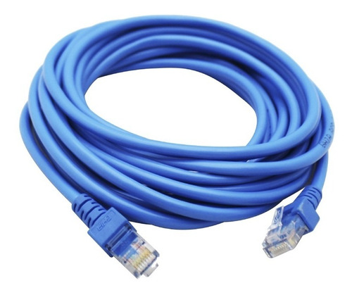 Cable De Red 15 Metros Cat 5e Para Internet Lan Ethernet +cu