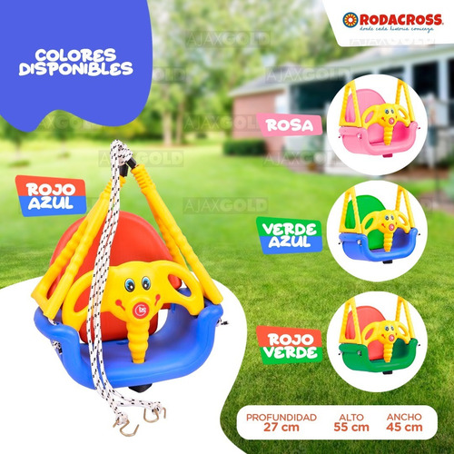 Imagen 4 de 6 de Hamaca Bebe Infantil Reforzada Niños Kids Niñas Asiento
