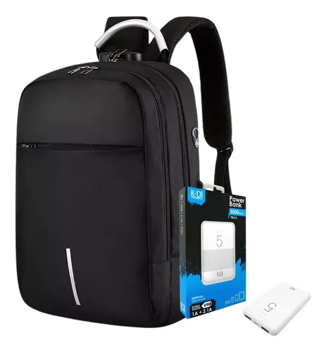 Mochila con power bank hotsell