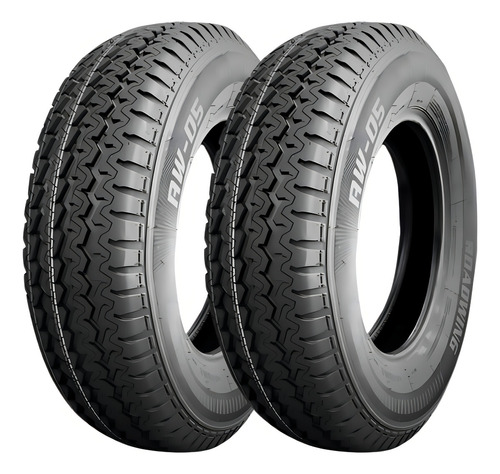 Kit 2 Pneu 155r12c 88/86q Roadwing Rw-05 8 Lonas