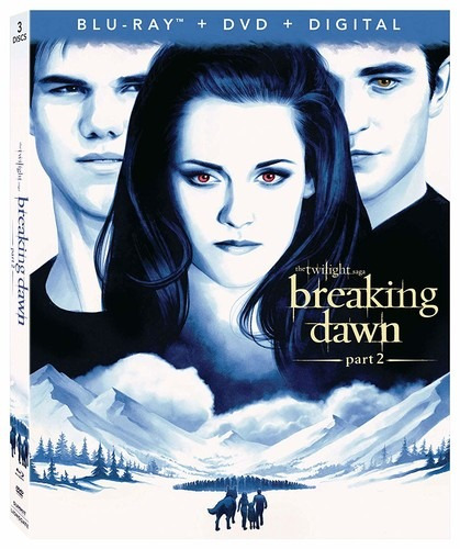 Kristen Stewart Twilight Breaking Dawn P. 2 Blu-ray Us Imp