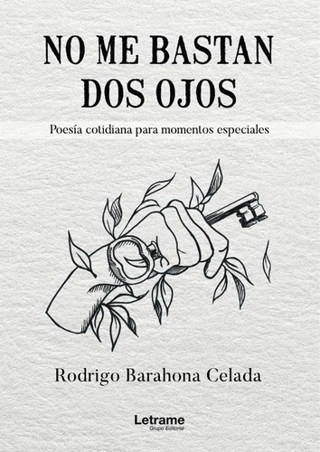 No Me Bastan Dos Ojos.poesía Cotidiana Para Momentos Especiales, De Rodrigobarahona Celada. Editorial Letrame, Tapa Blanda En Español, 2022