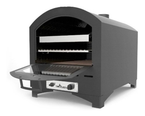 Imagen 1 de 1 de Horno de mesa a gas (Multigas) Tromen Gourmet Tango 560 56L negro 220V